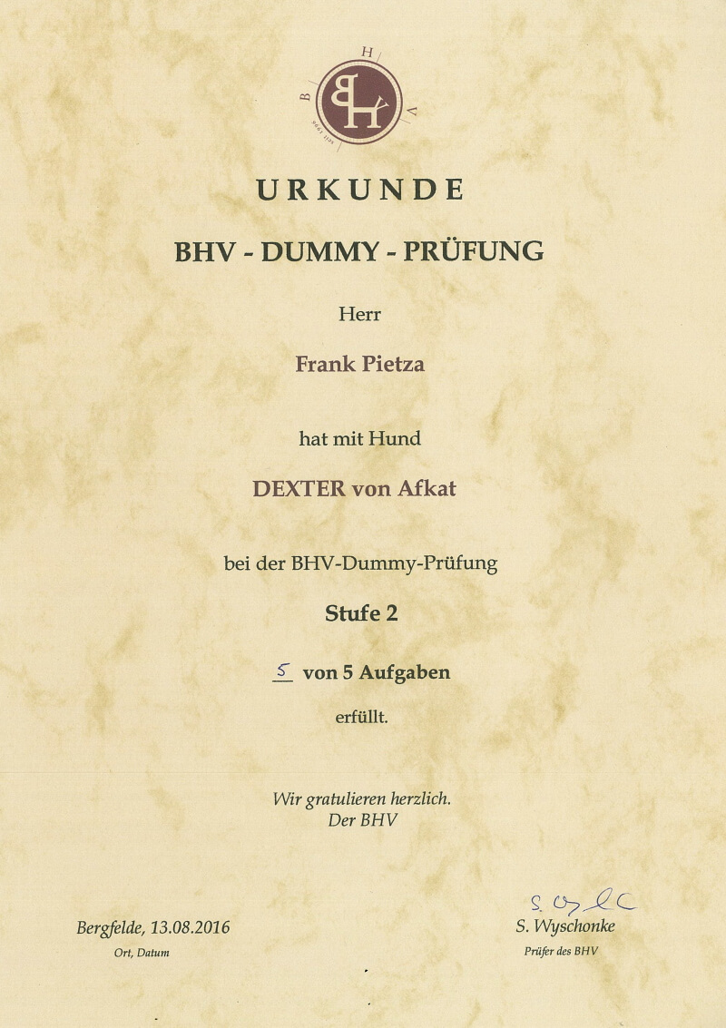 urkunde